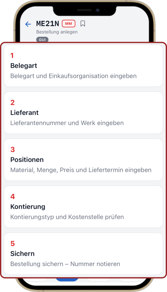 SAP Transaktion mit Schritt-für-Schritt-Anleitung, kritischen Feldern und Modulauswirkungen